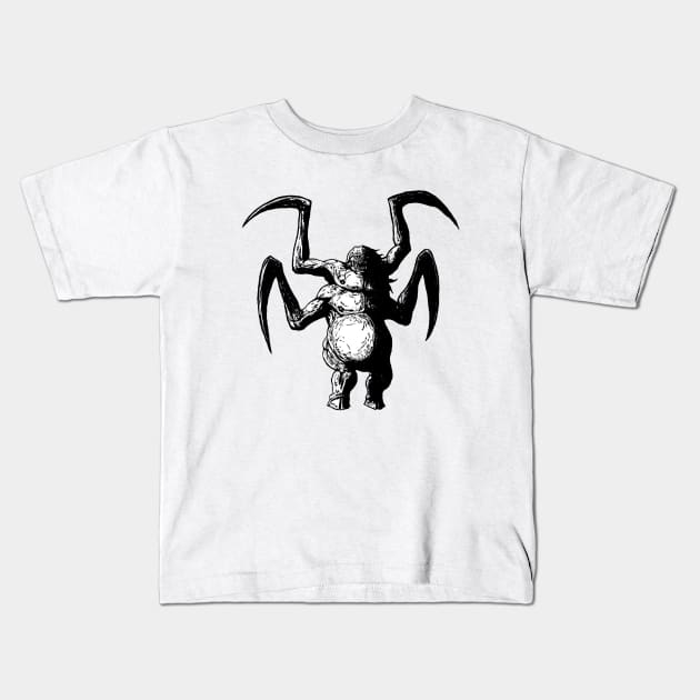 Flesh Rock A Kids T-Shirt by JHillos